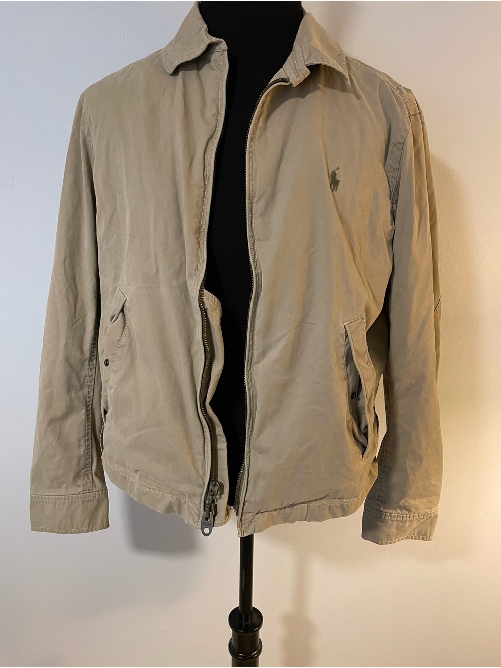 Polo by Ralph Lauren Men's Beige Lightweight Jacket Size Large
